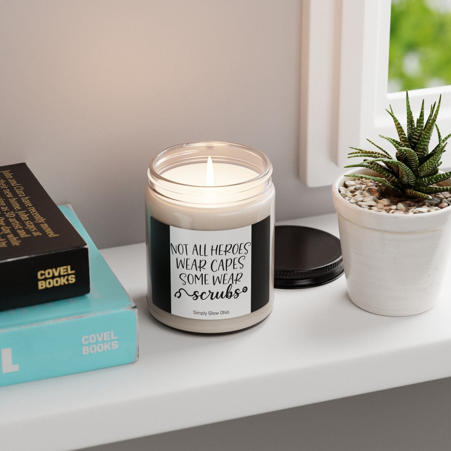 Scented Soy Candle, 9oz - Simply Glow Ohio
