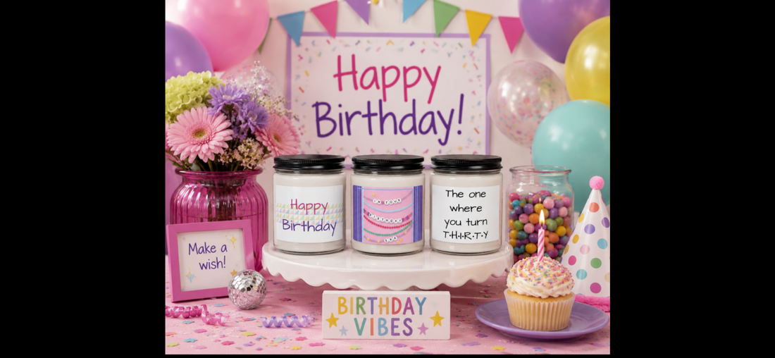 Light Up Their Special Day: Unique Birthday Designs for Candle Lovers - Simply Glow Ohio