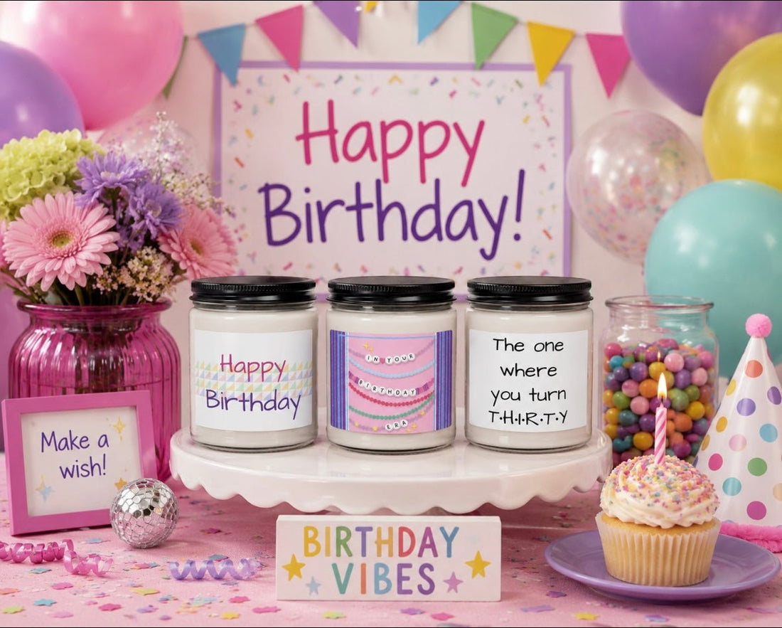 Light Up Their Special Day: Unique Birthday Designs for Candle Lovers - Simply Glow Ohio