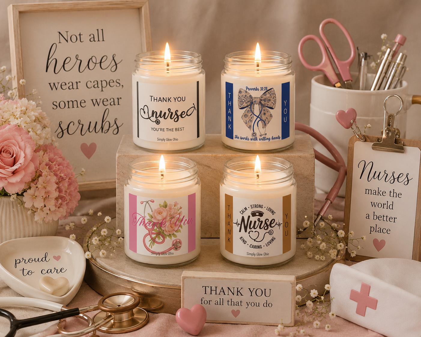 Show appreciation for nurses with thoughtful thank you gifts they will love.
