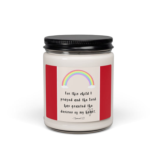 Scented Soy Candle, 9oz, New baby, newborn, new parents, nursery design - Simply Glow Ohio
