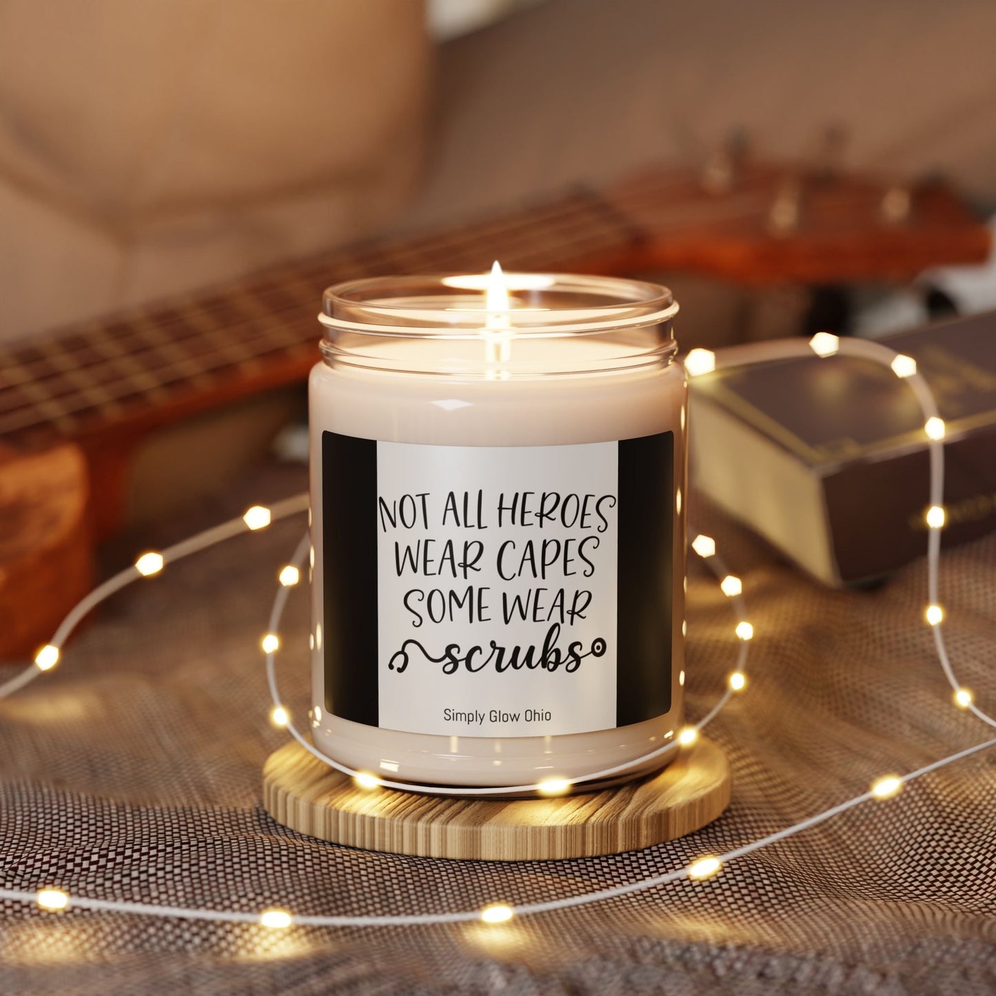 Scented Soy Candle, 9oz - Simply Glow Ohio