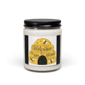 Scented Soy Candle, 9oz Welcome to our hive, bee hive design - Simply Glow Ohio