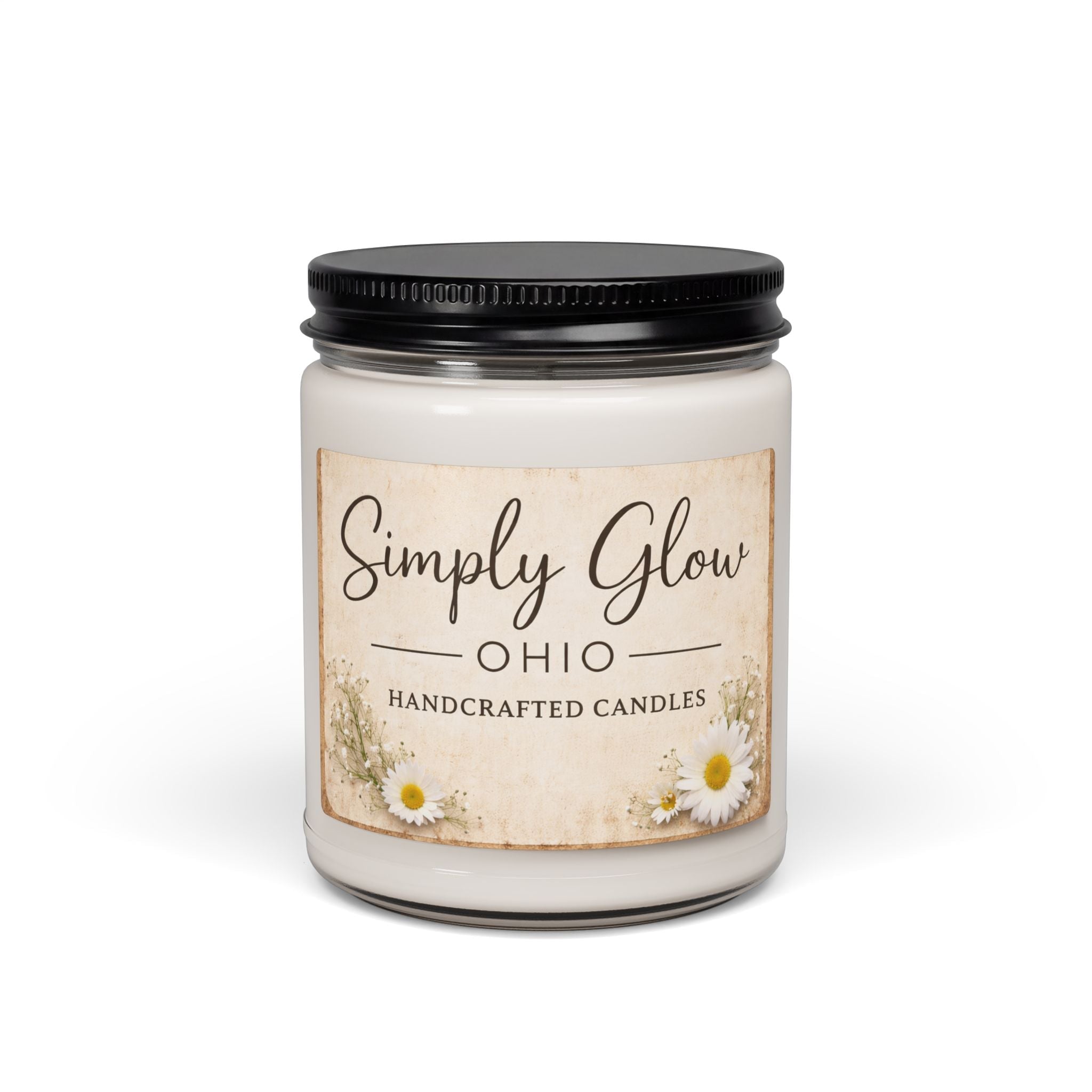 Scented Soy Candle, 9oz, Simply Glow Ohio, Signature candle, bestseller - Simply Glow Ohio
