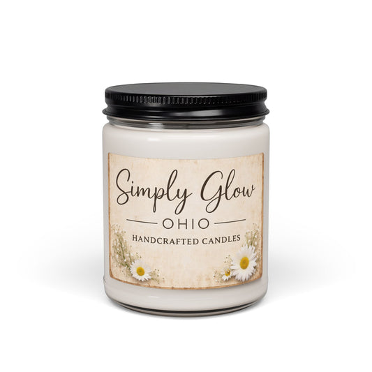 Scented Soy Candle, 9oz, Simply Glow Ohio, Signature candle, bestseller - Simply Glow Ohio