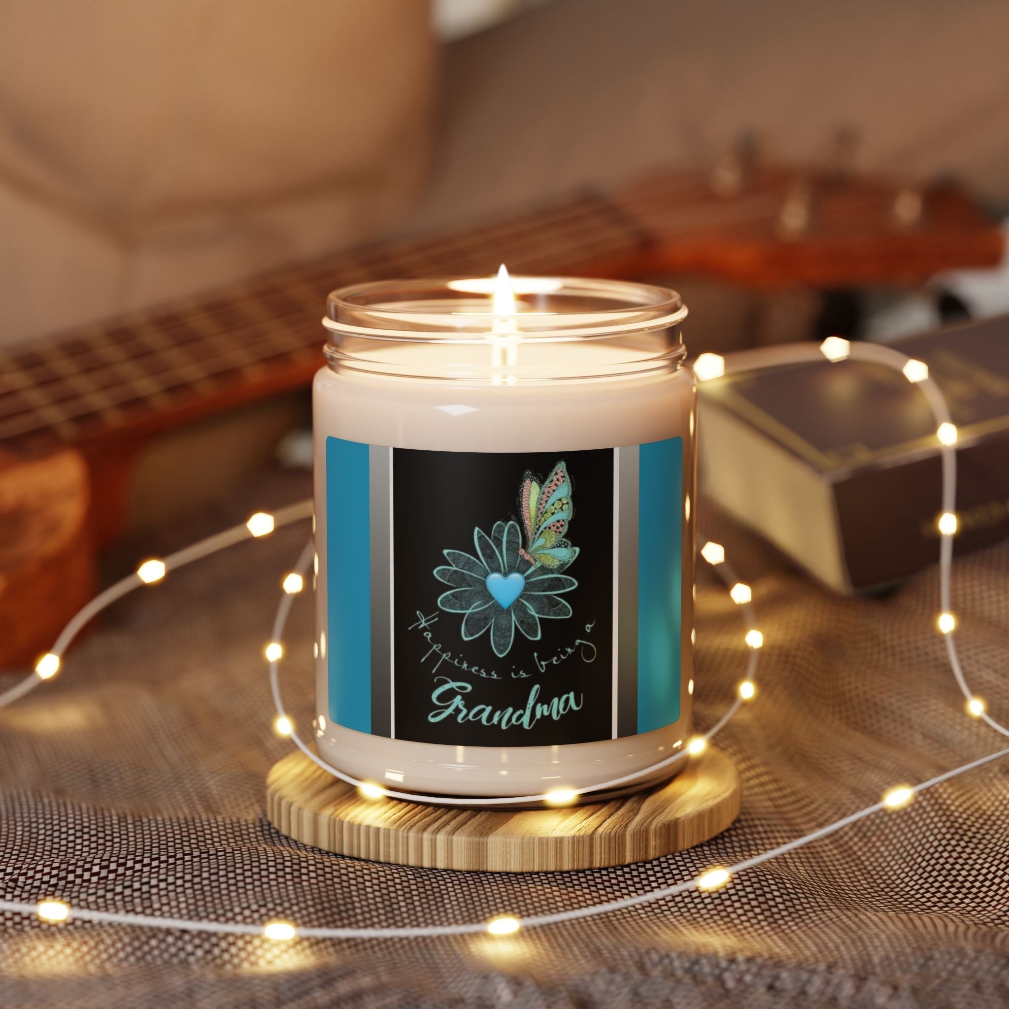 Scented Soy Candle, 9oz, Grandma inspired - Simply Glow Ohio