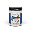 Scented Soy Candle, 9oz, patriotic, American flag, home decor - Simply Glow Ohio
