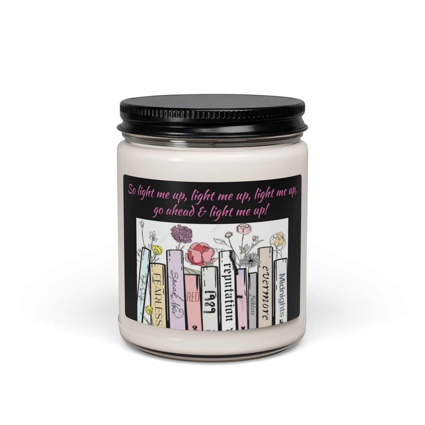 Scented Soy Candle, 9oz, book lovers, book decor, home decor - Simply Glow Ohio