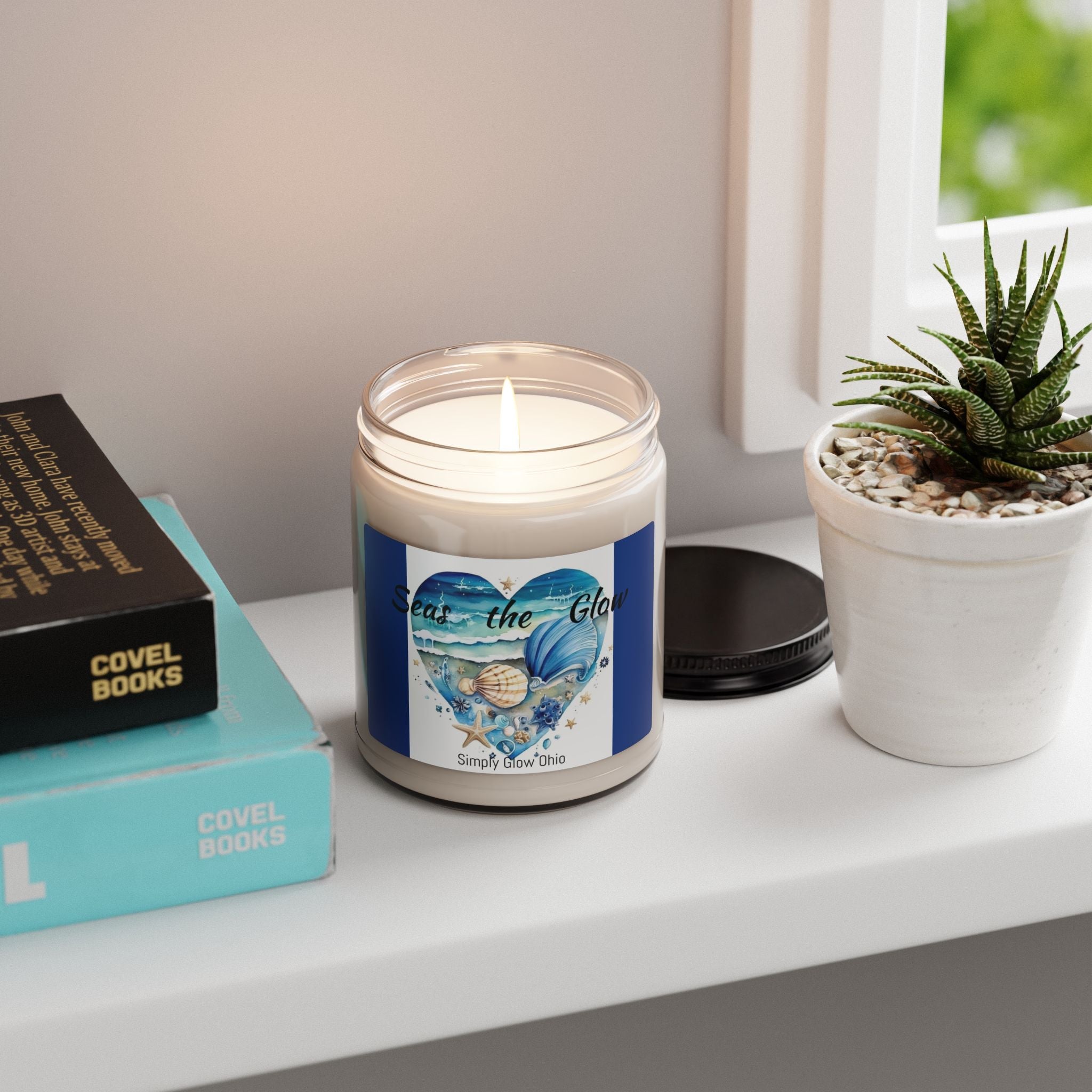 Scented Soy Candle, 9oz - Simply Glow Ohio