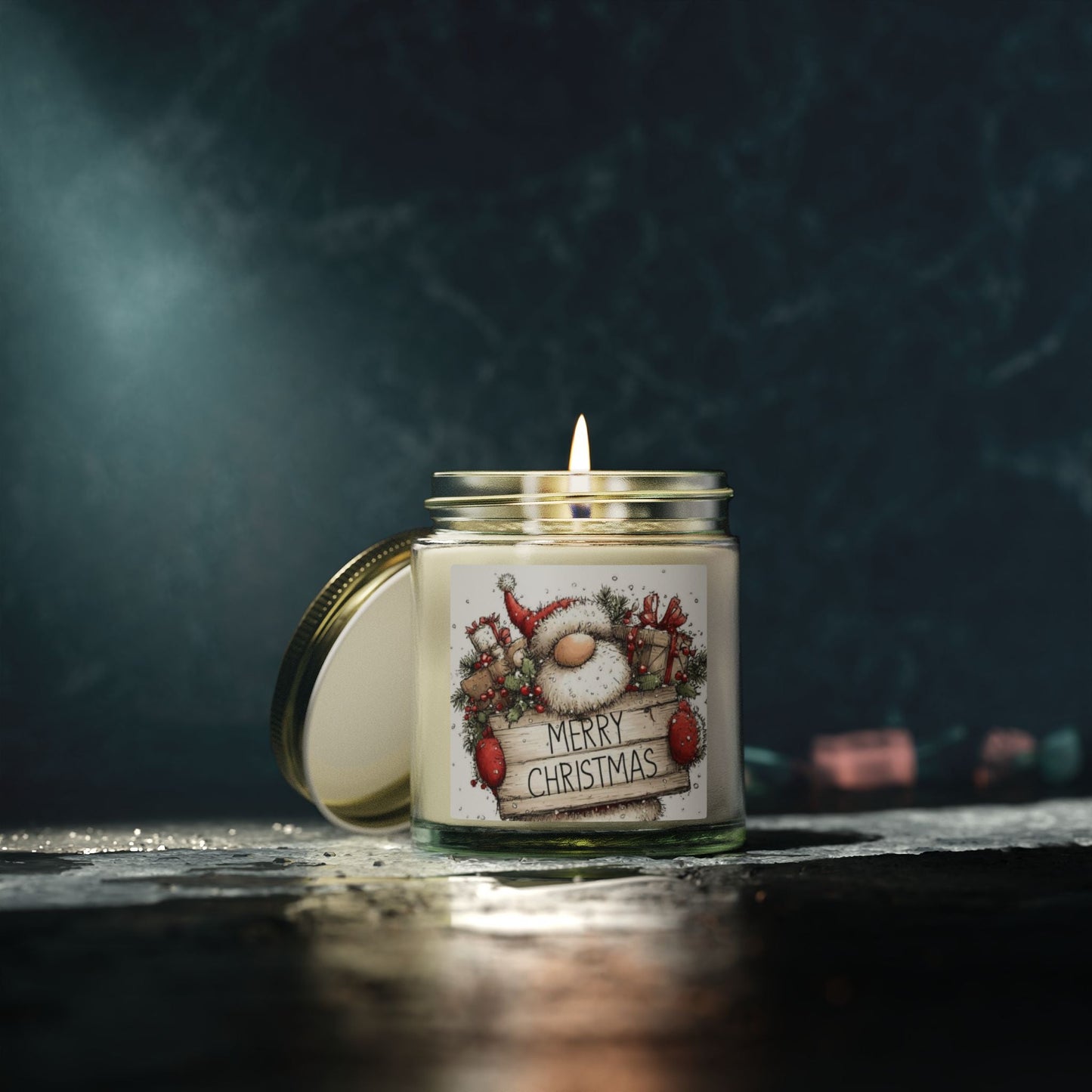 Scented Candles, Coconut Apricot Wax (4oz, 9oz) - Simply Glow Ohio