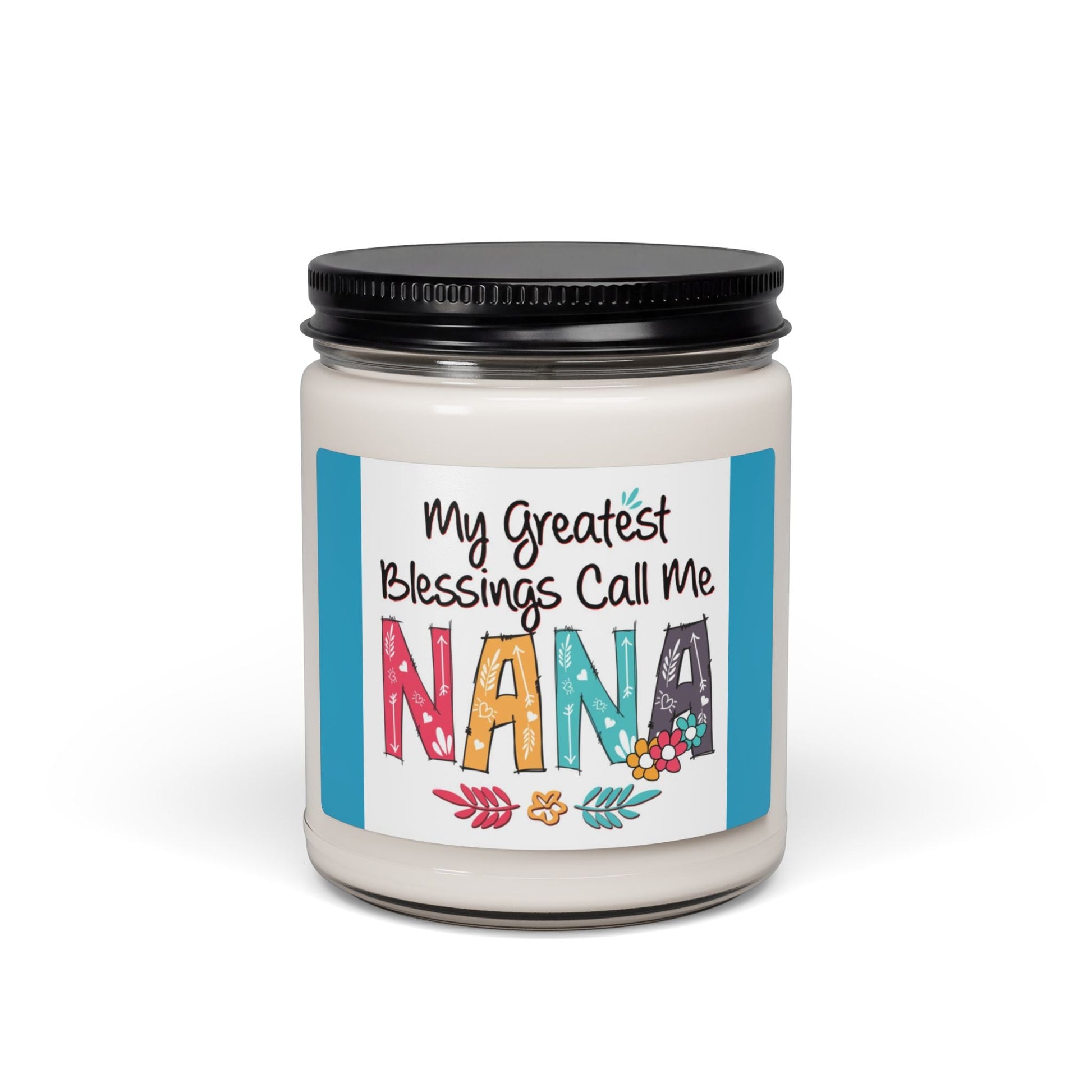 Scented Soy Candle, 9oz, Nana, grandma inspired - Simply Glow Ohio