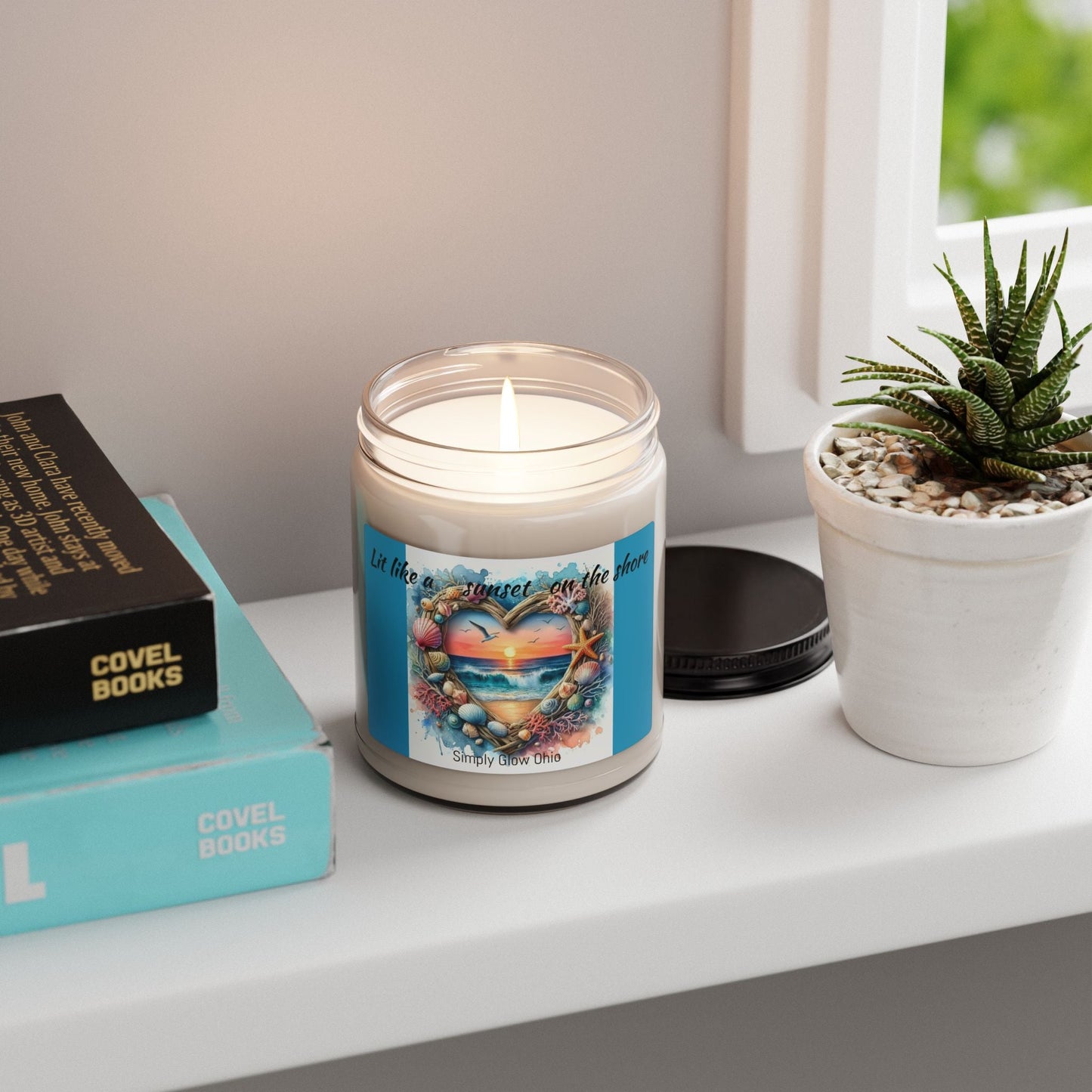 Scented Soy Candle, 9oz - Simply Glow Ohio