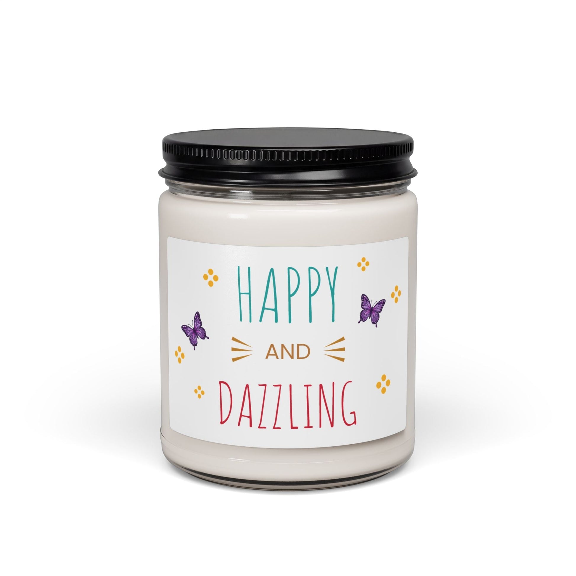 Happy and Dazzling Soy Candle | 9oz Scented Candle - Simply Glow Ohio
