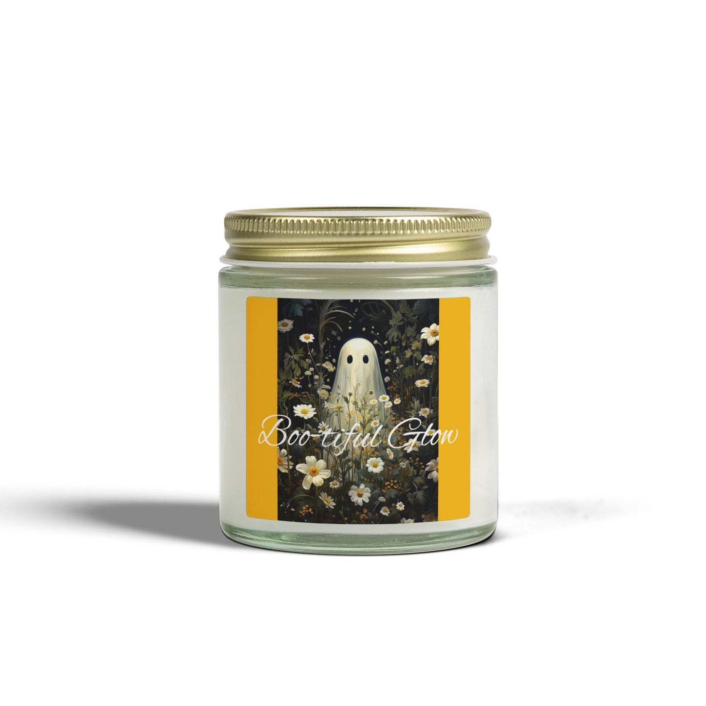 Scented Candles, Coconut Apricot Wax (4oz, 9oz) Halloween - Simply Glow Ohio