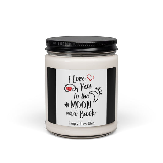 Scented Soy Candle, 9oz, gift for loving the one you’re with - Simply Glow Ohio