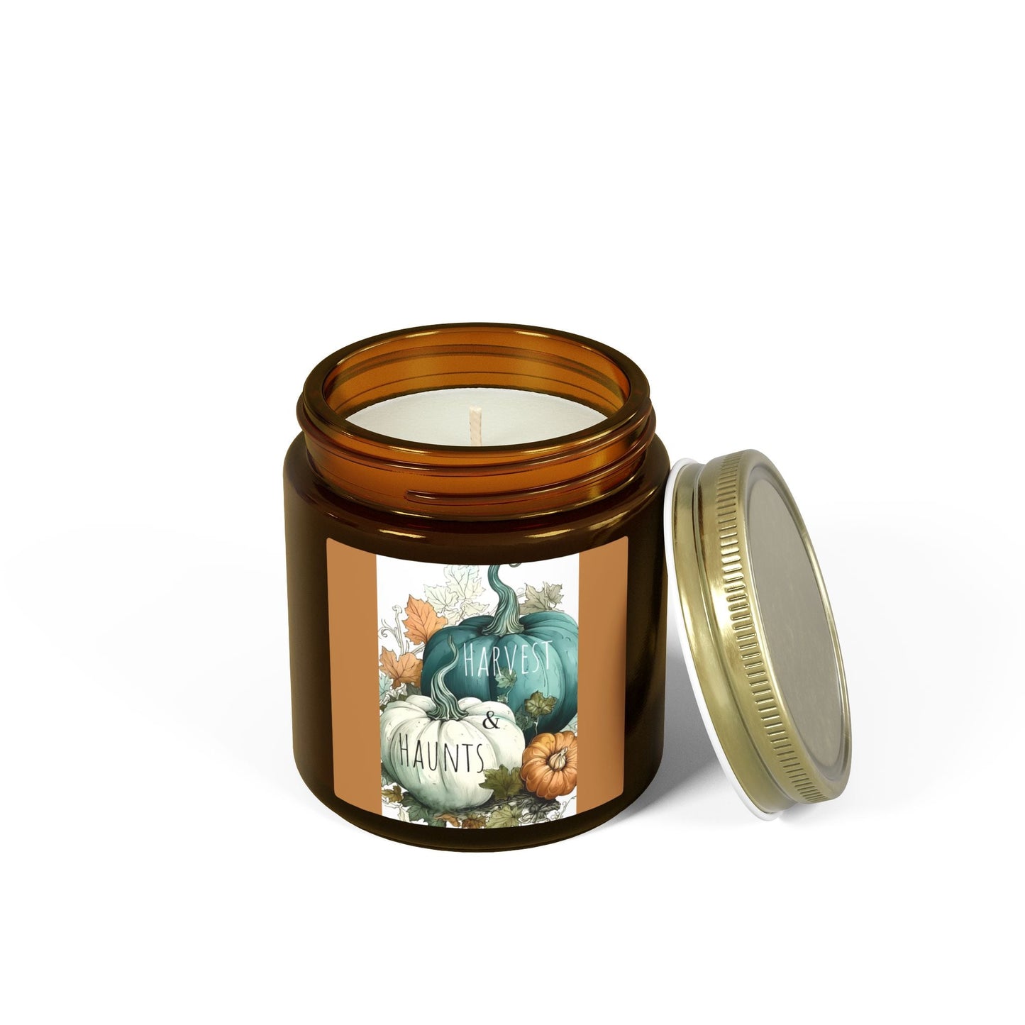 Scented Candles, Coconut Apricot Wax (4oz, 9oz) - Simply Glow Ohio