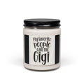 Scented Soy Candle, 9oz, Mom/My fav people call me Gigi - Simply Glow Ohio