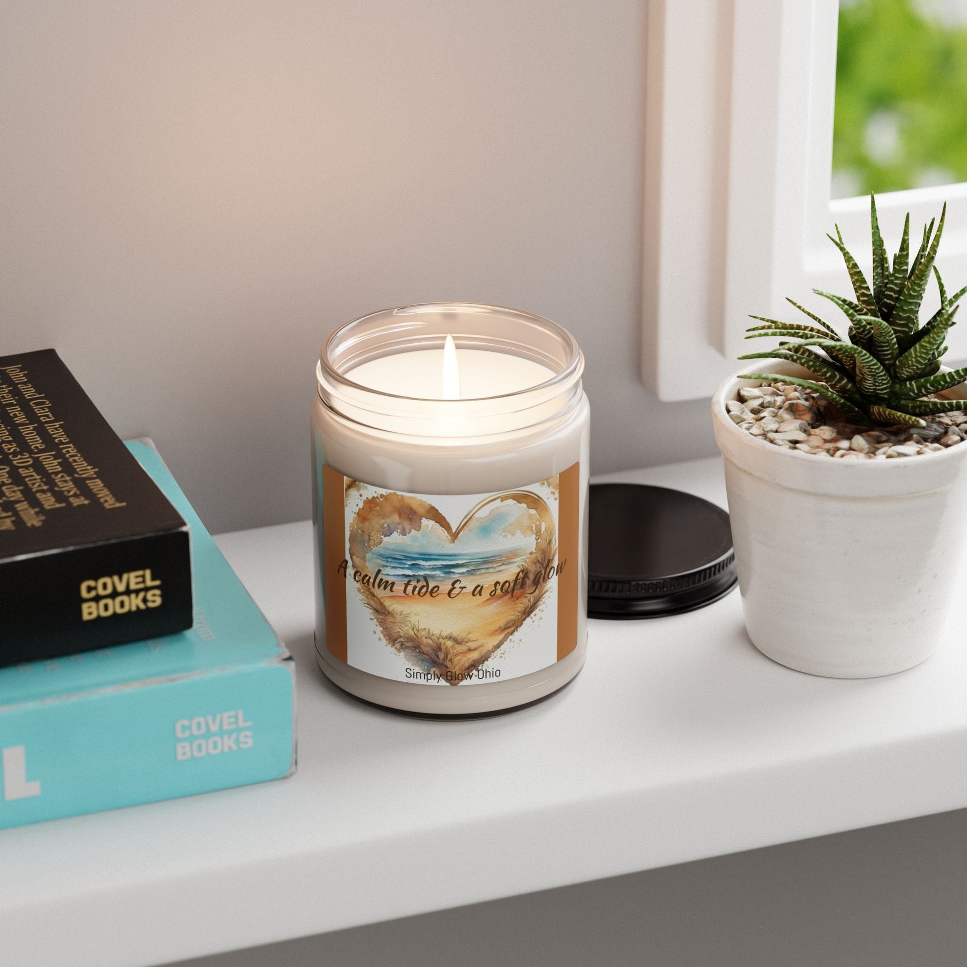 Scented Soy Candle, 9oz - Simply Glow Ohio