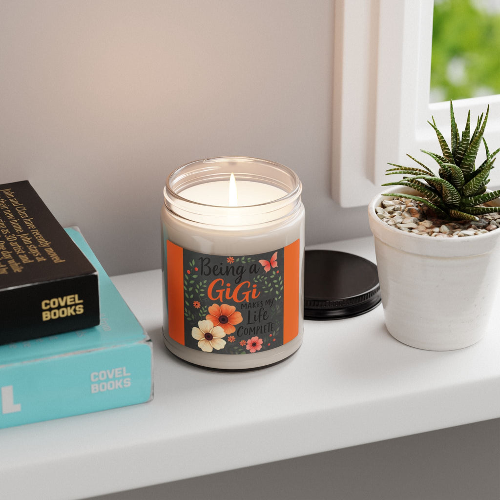 Scented Soy Candle, 9oz, Mom, Gigi, grandmother - Simply Glow Ohio