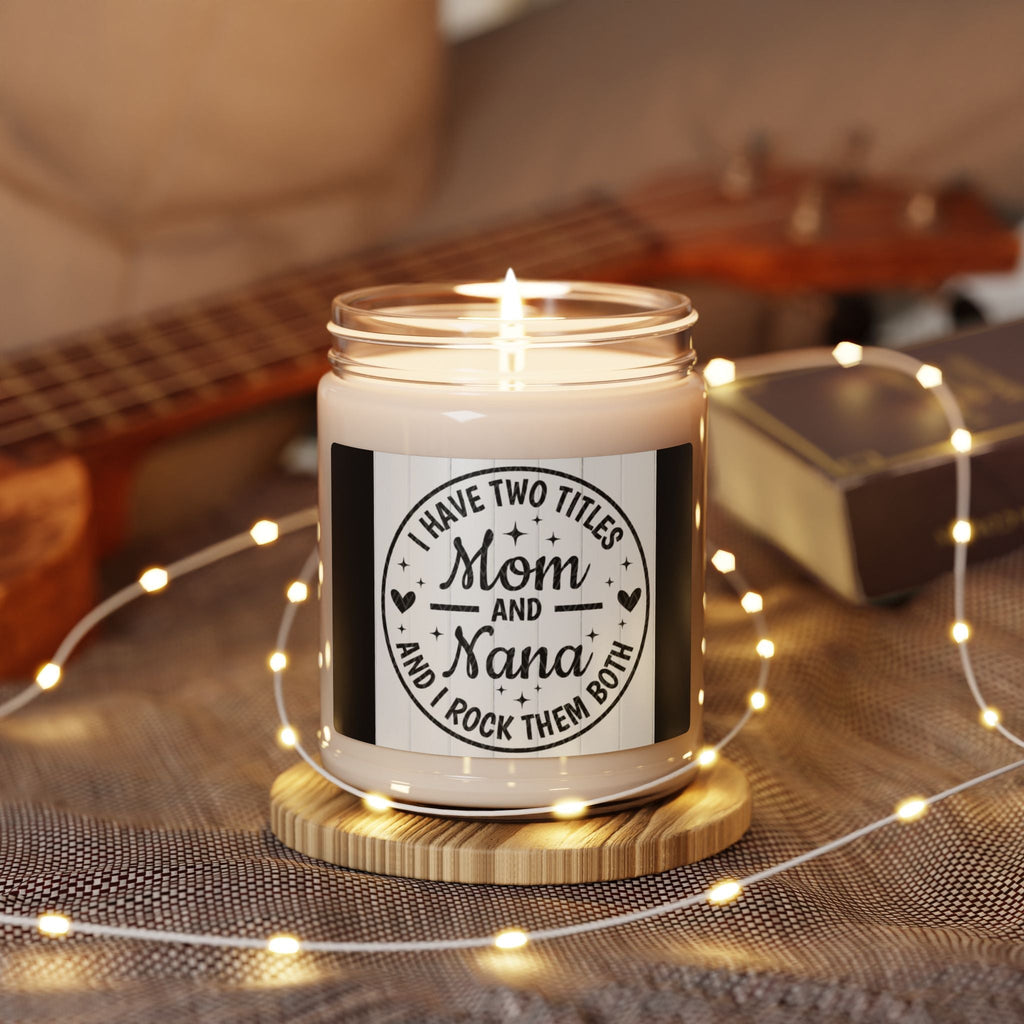Scented Soy Candle, 9oz, Titles Mom and Nana - Simply Glow Ohio