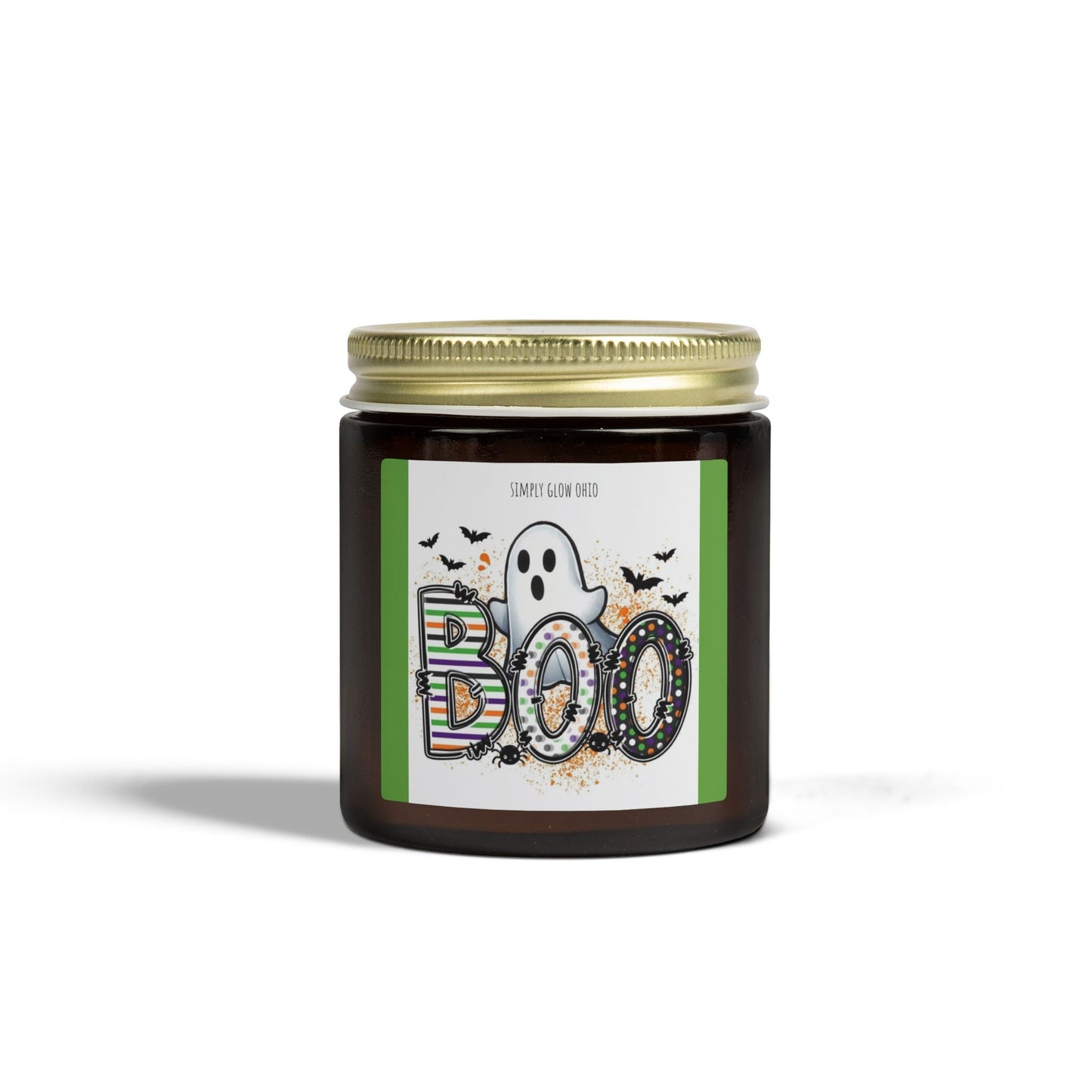 Scented Candles, Coconut Apricot Wax (4oz, 9oz) Halloween - Simply Glow Ohio
