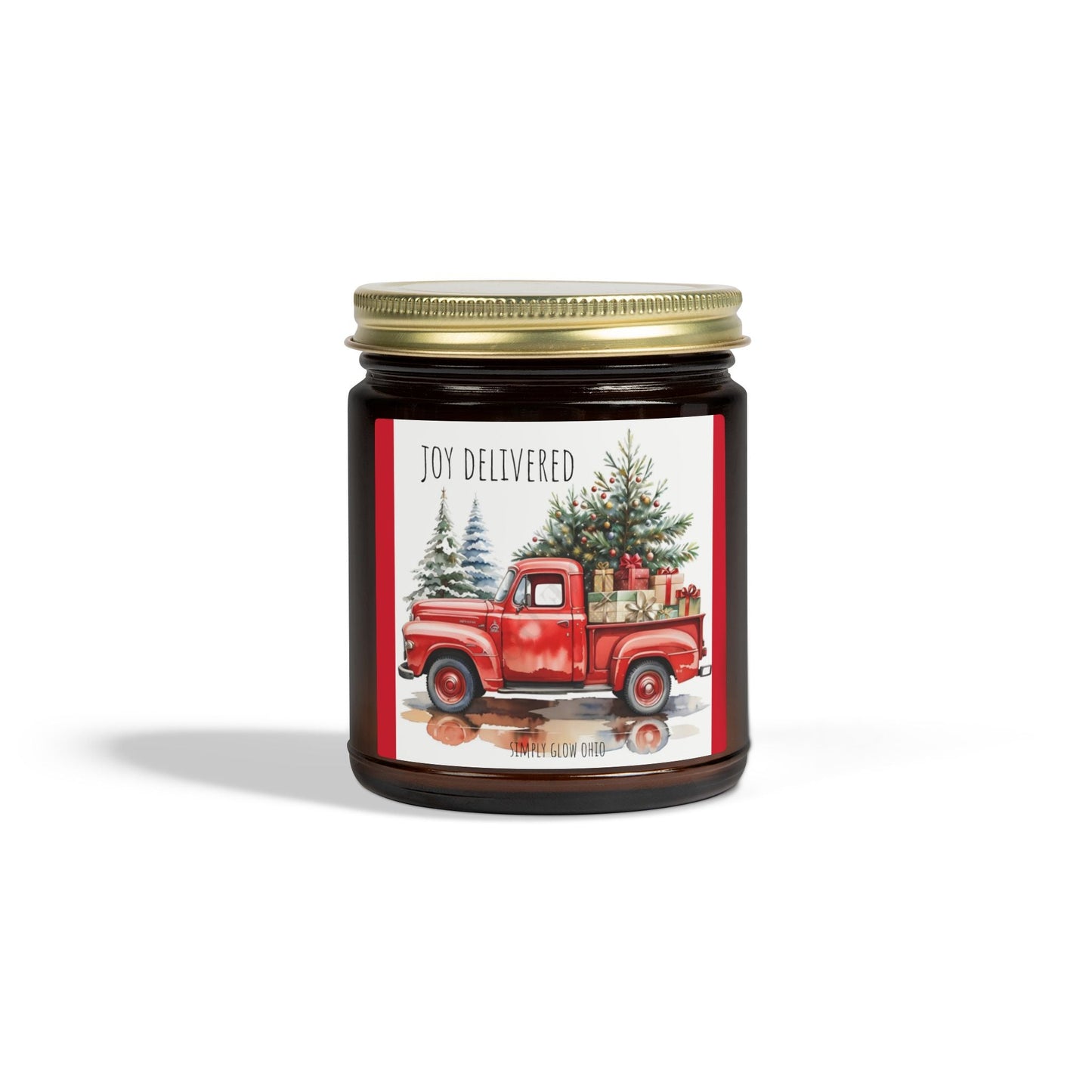 Scented Candles, Coconut Apricot Wax (4oz, 9oz) - Simply Glow Ohio