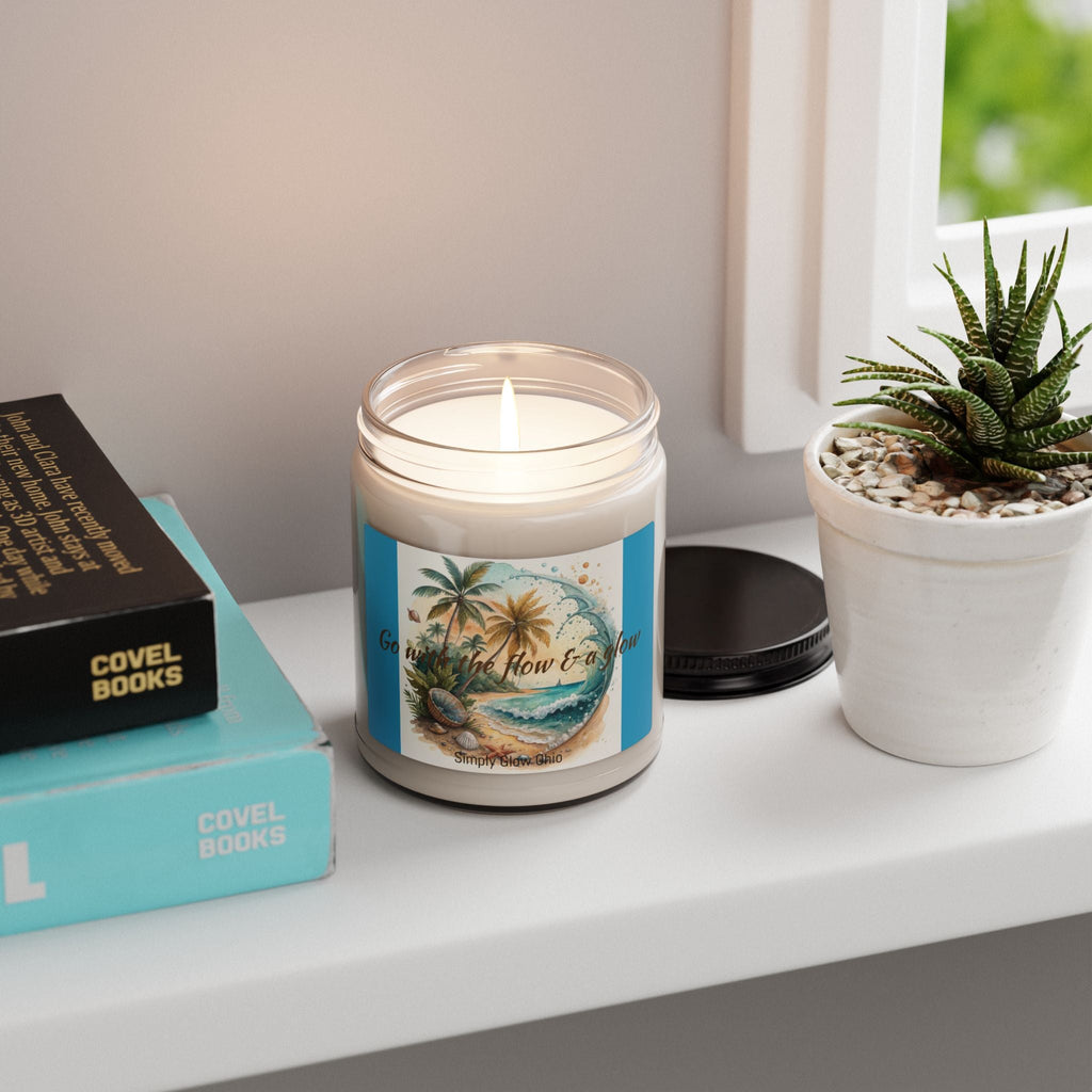 Scented Soy Candle, 9oz - Simply Glow Ohio