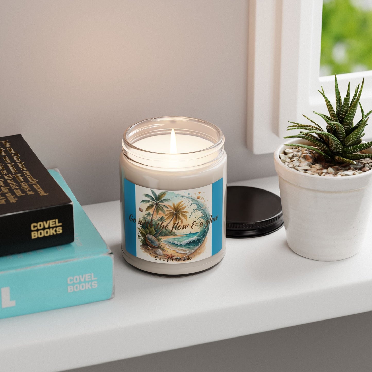 Scented Soy Candle, 9oz - Simply Glow Ohio