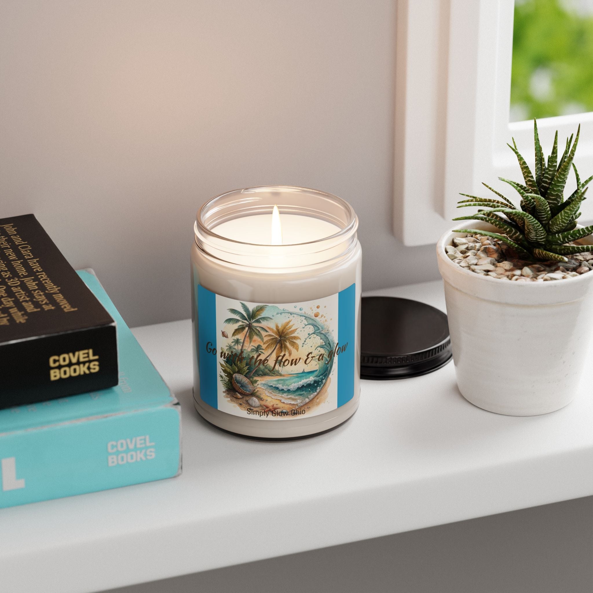 Scented Soy Candle, 9oz - Simply Glow Ohio