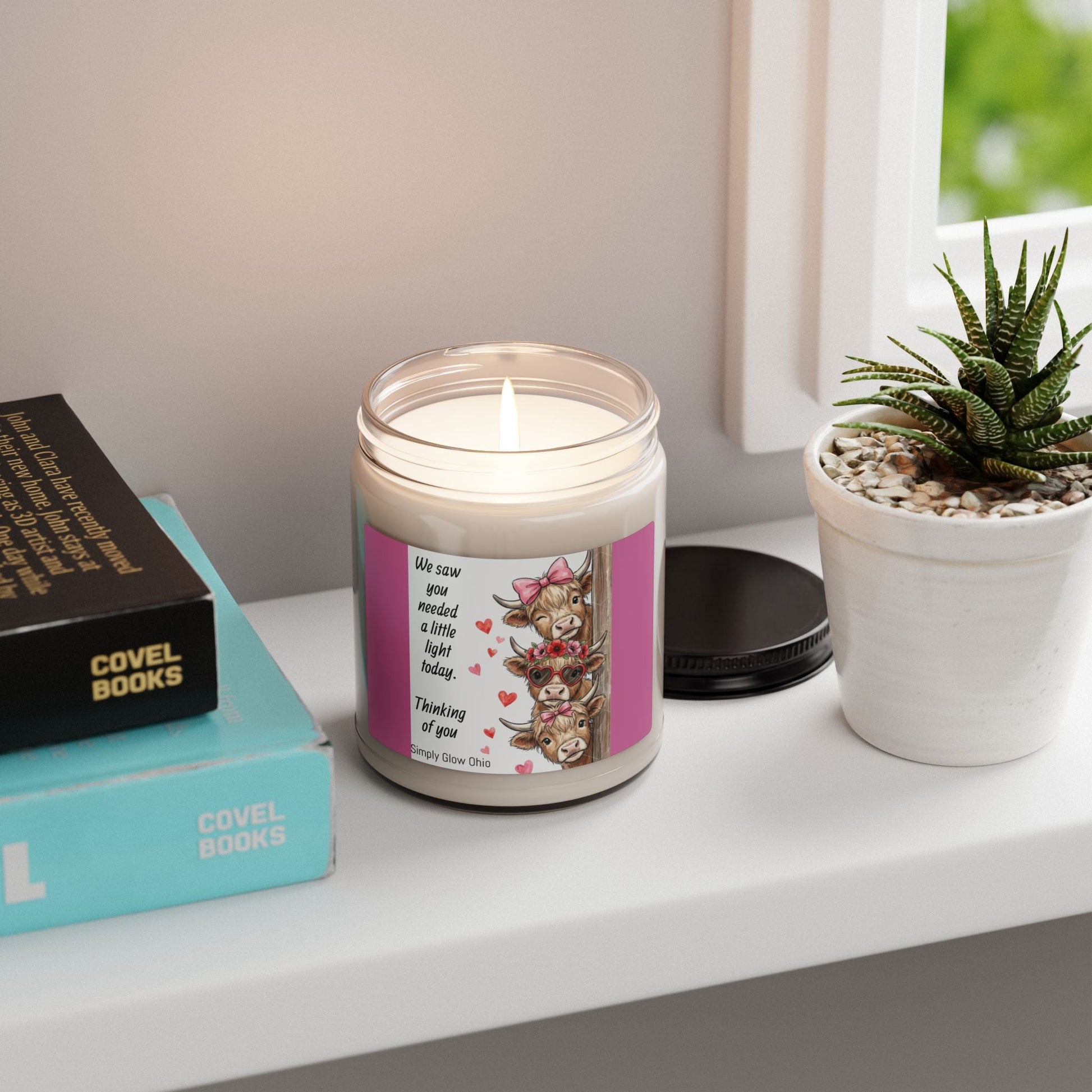 Scented Soy Candle, 9oz - Simply Glow Ohio