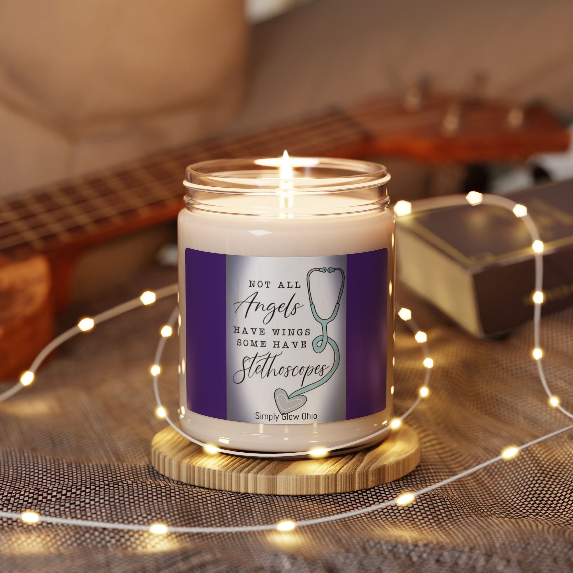 Scented Soy Candle, 9oz - Simply Glow Ohio