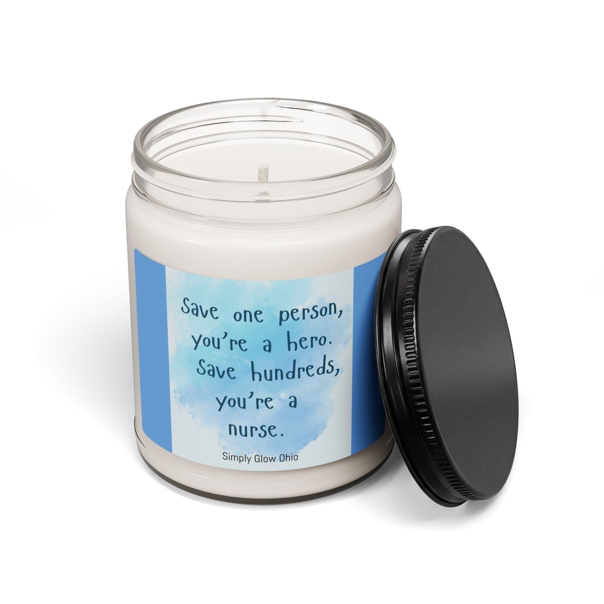 Scented Soy Candle, 9oz - Simply Glow Ohio