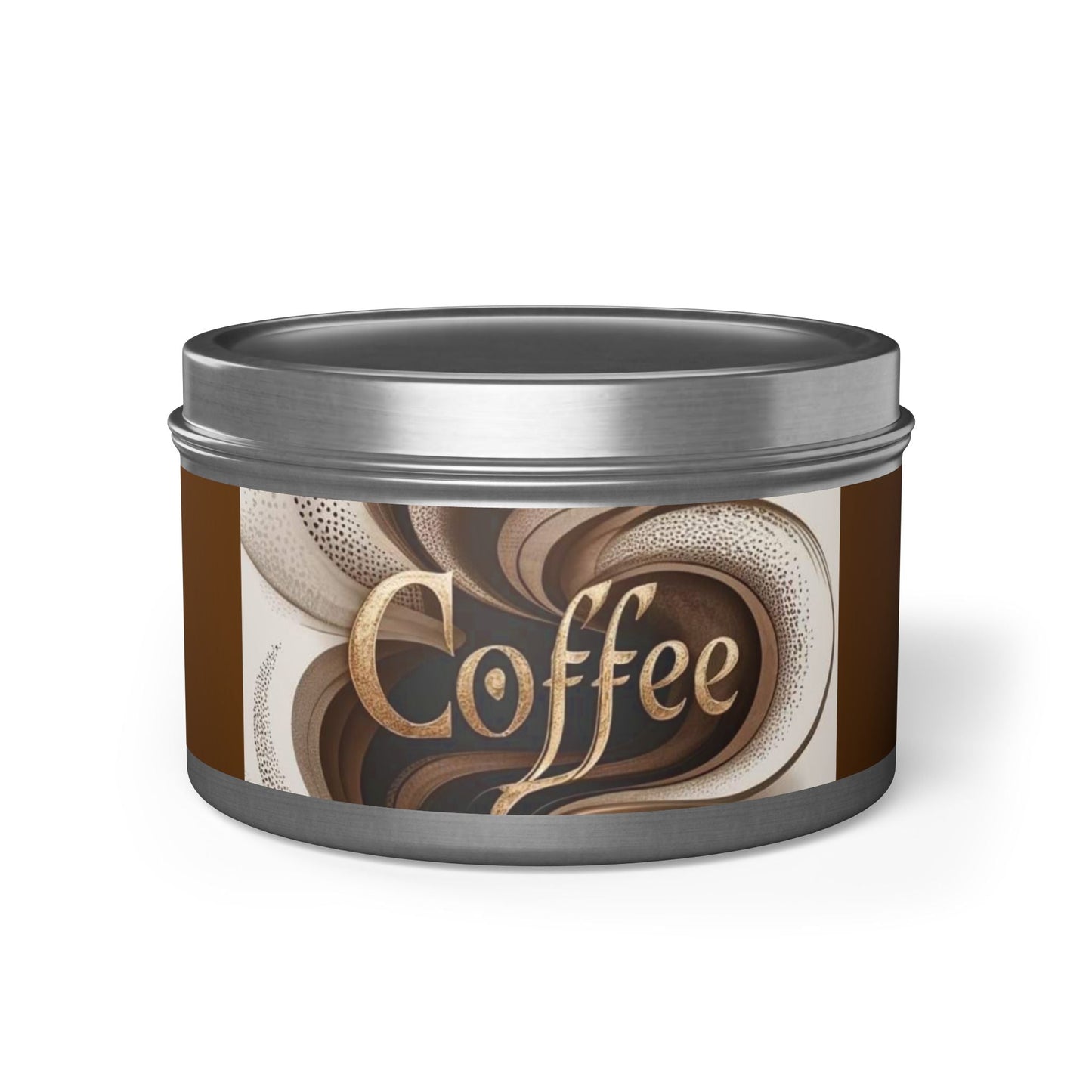 4/8oz Tins, Coconut Soy Candles, For Coffee Lovers - Simply Glow Ohio
