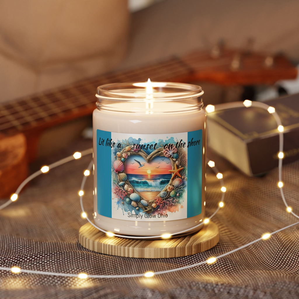 Scented Soy Candle, 9oz - Simply Glow Ohio