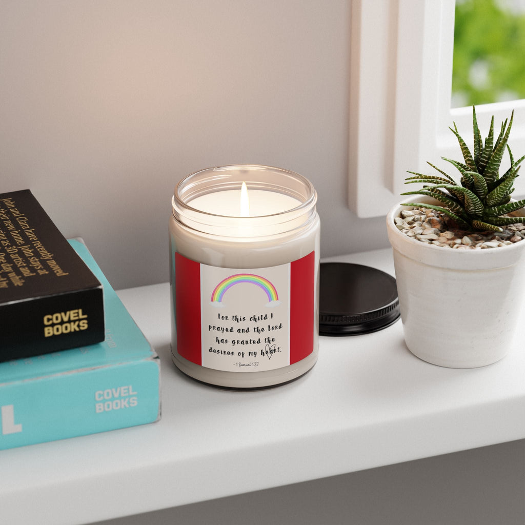 Scented Soy Candle, 9oz, New baby, newborn, new parents, nursery design - Simply Glow Ohio