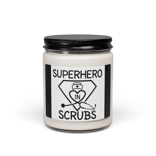 Scented Soy Candle, 9oz, Nurses gift - Simply Glow Ohio