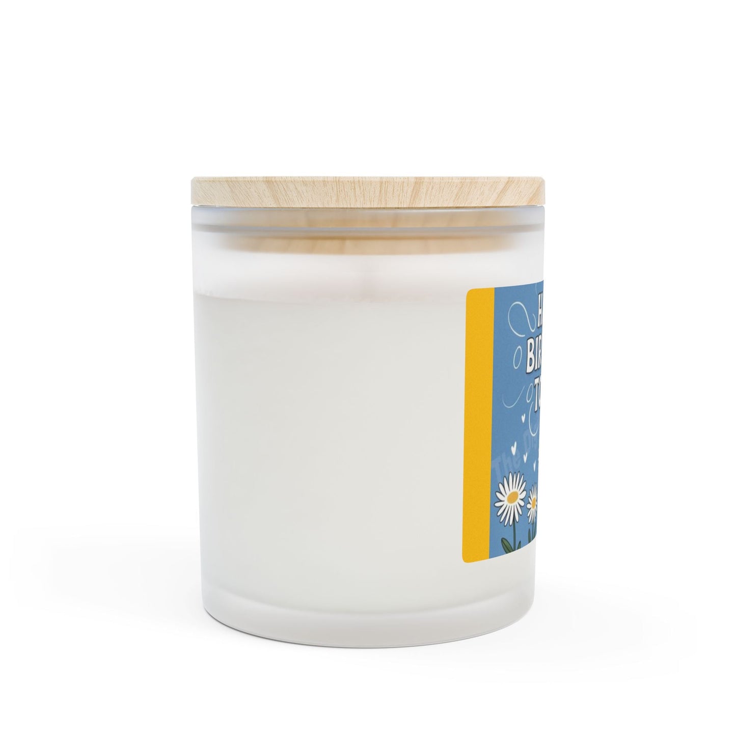 Frosted Glass Candle, 11oz - Simply Glow Ohio