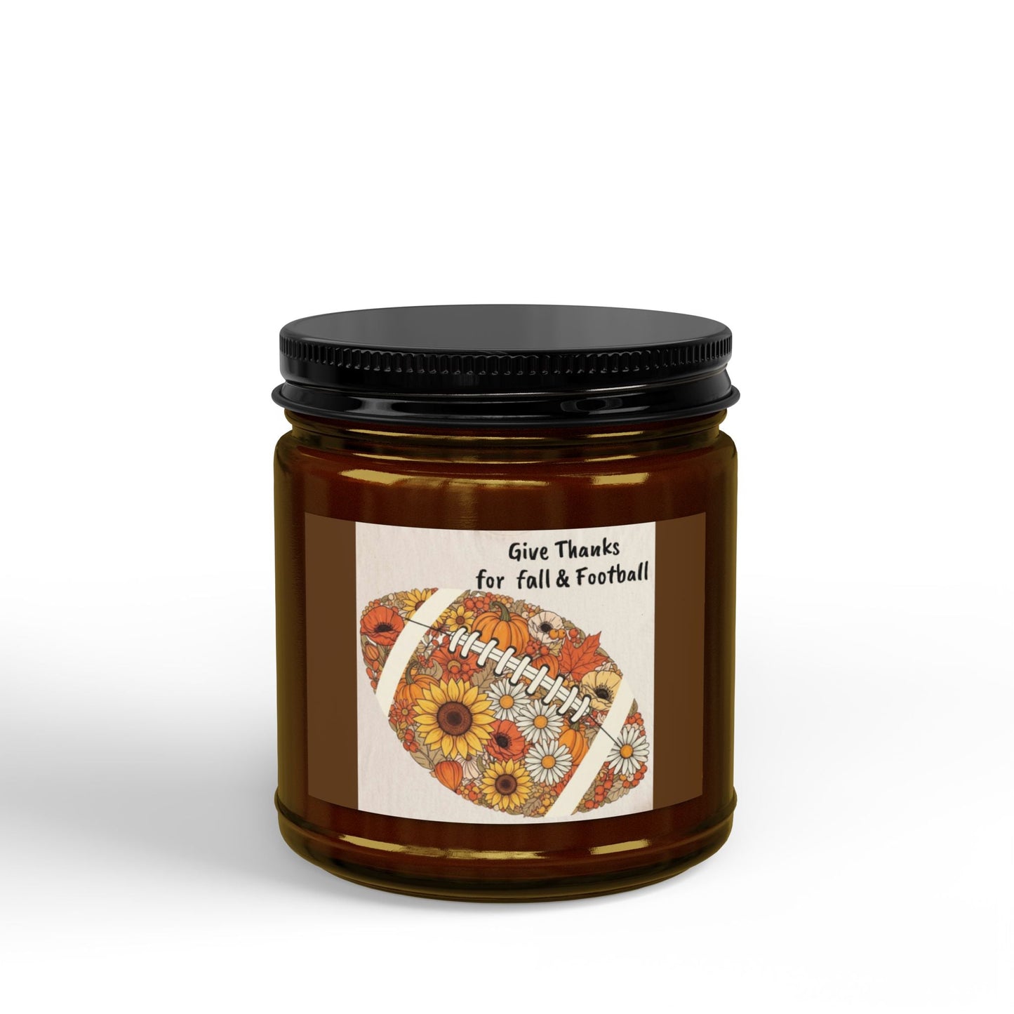 Scented Soy Candles with Black Lid, (4 and 9oz) - Simply Glow Ohio