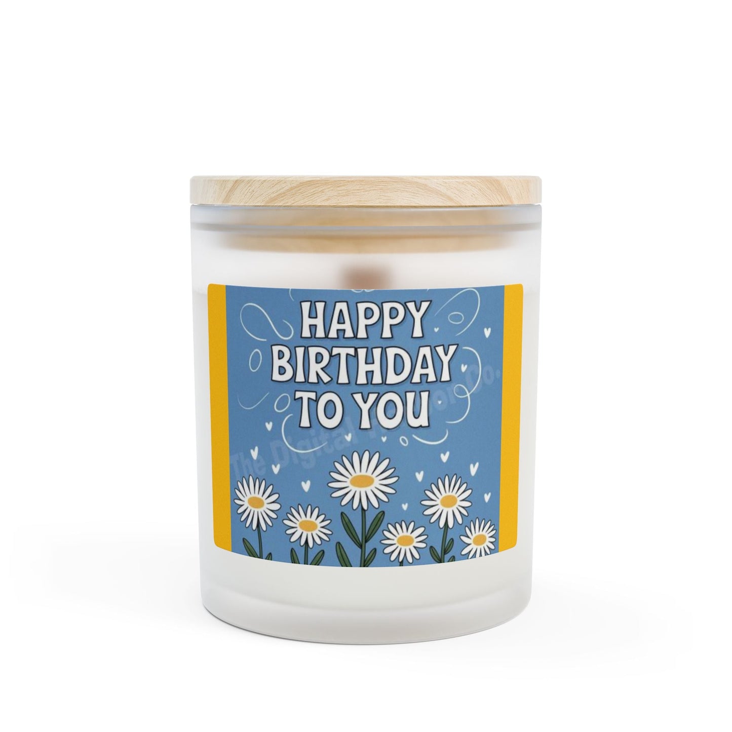 Frosted Glass Candle, 11oz - Simply Glow Ohio