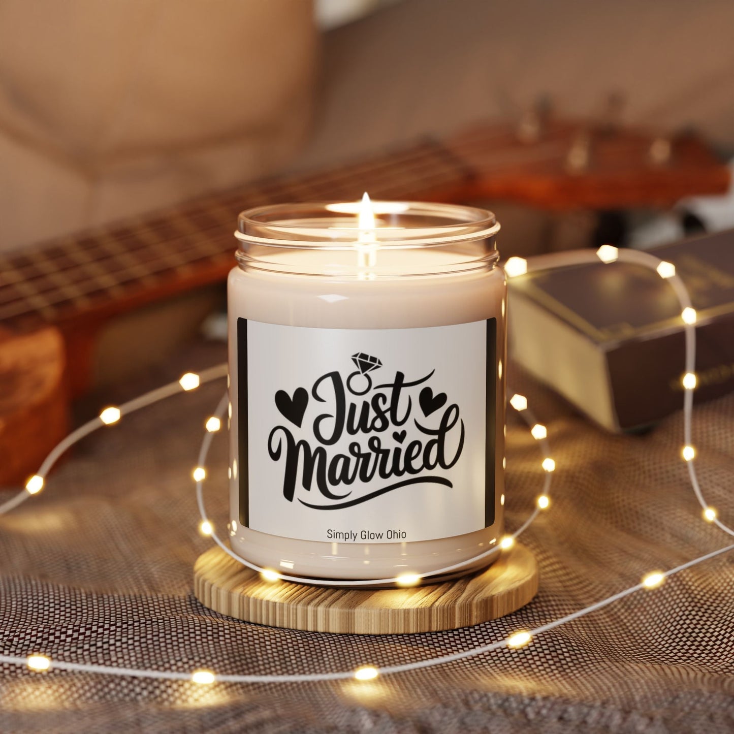 Scented Soy Candle, 9oz - Simply Glow Ohio