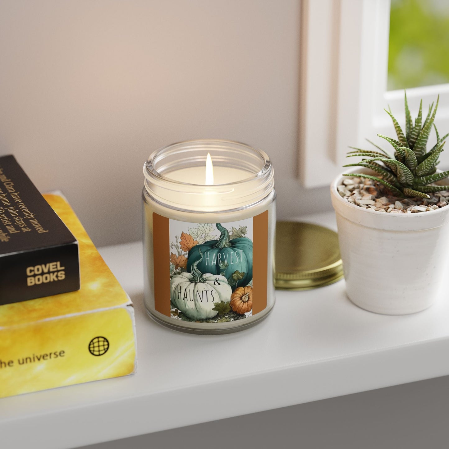 Scented Candles, Coconut Apricot Wax (4oz, 9oz) - Simply Glow Ohio