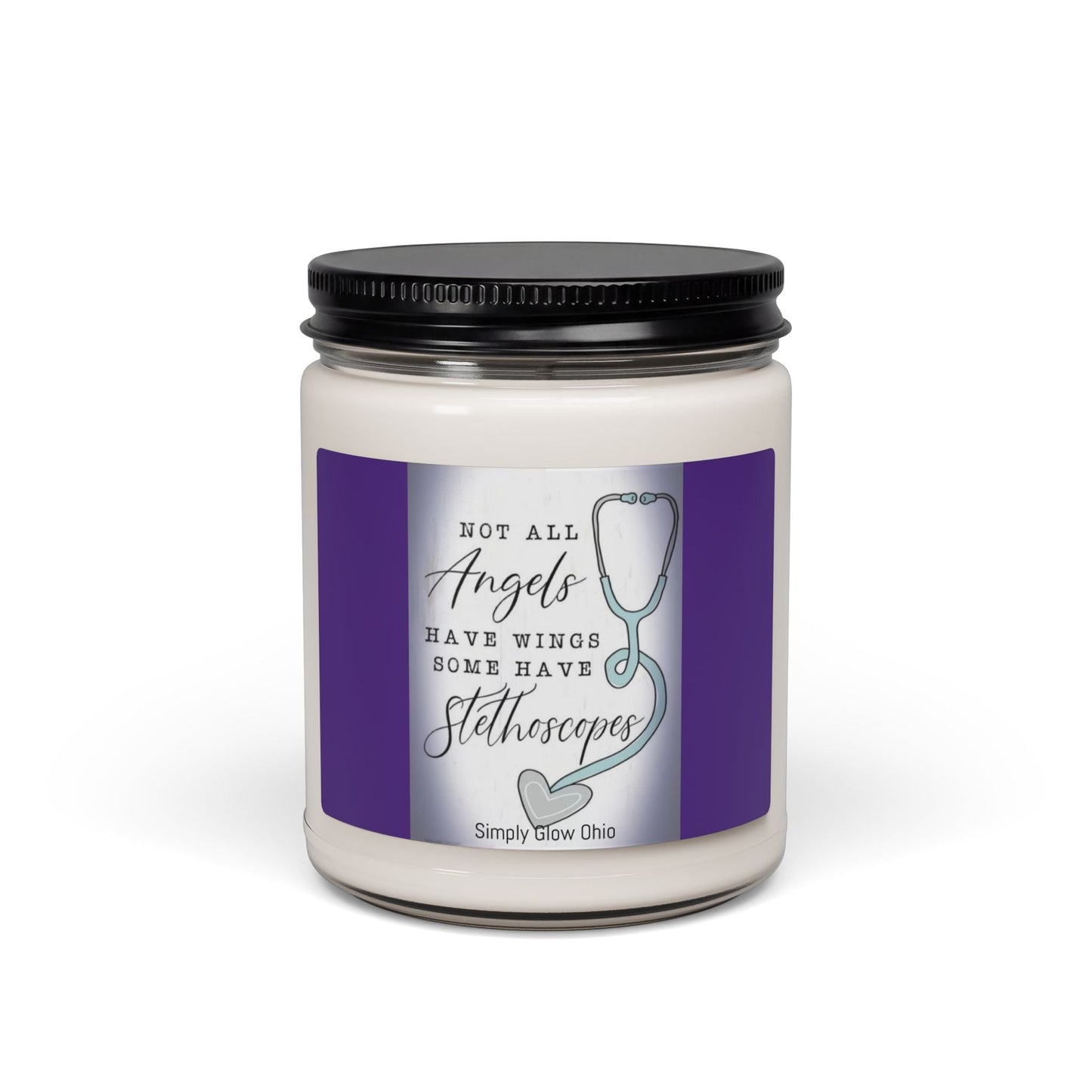 Scented Soy Candle, 9oz - Simply Glow Ohio