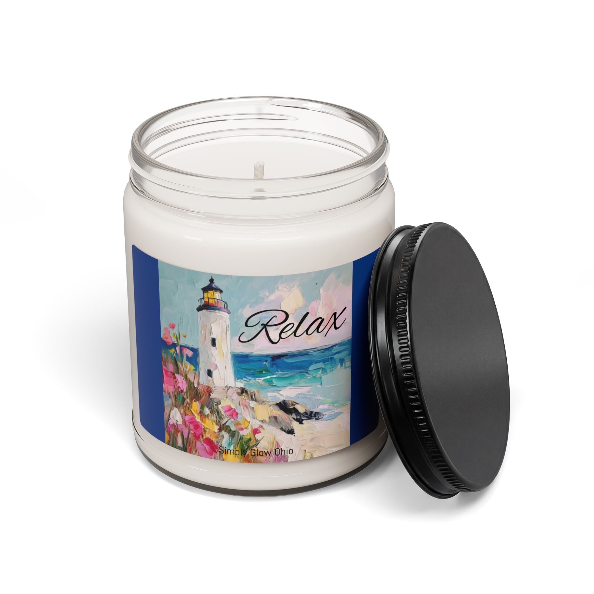 Scented Soy Candle, 9oz - Simply Glow Ohio