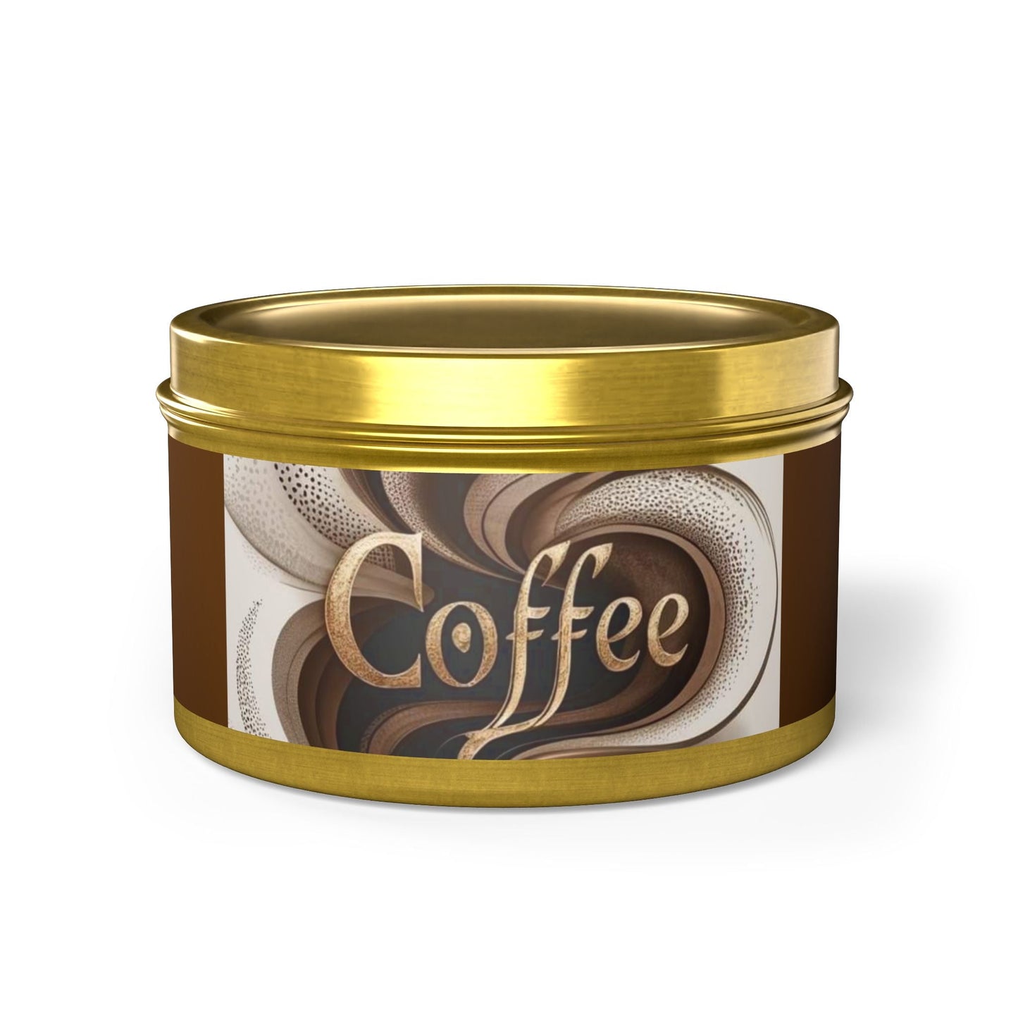 4/8oz Tins, Coconut Soy Candles, For Coffee Lovers - Simply Glow Ohio