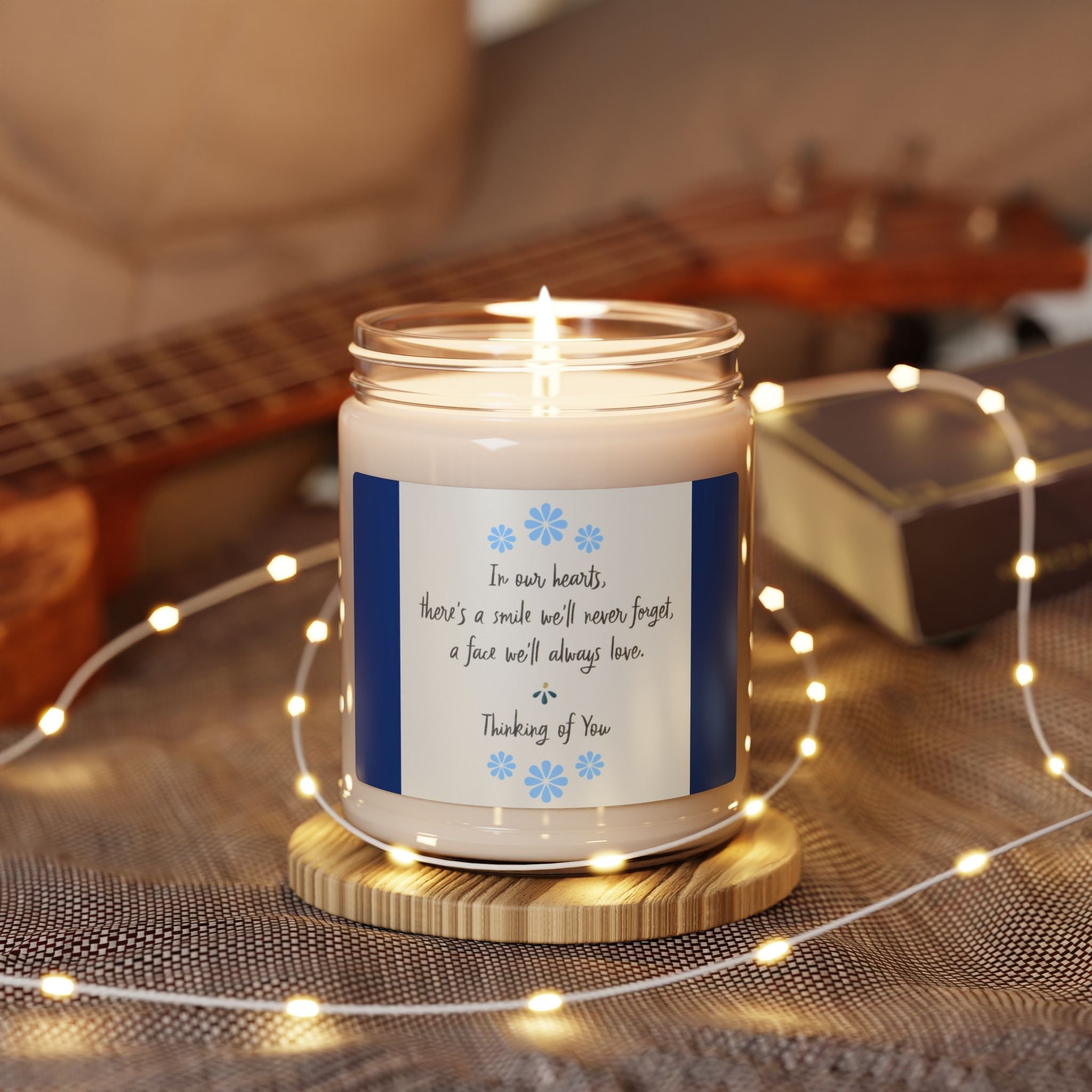 Scented Soy Candle, 9oz, Sympathy. Thinking of you - Simply Glow Ohio