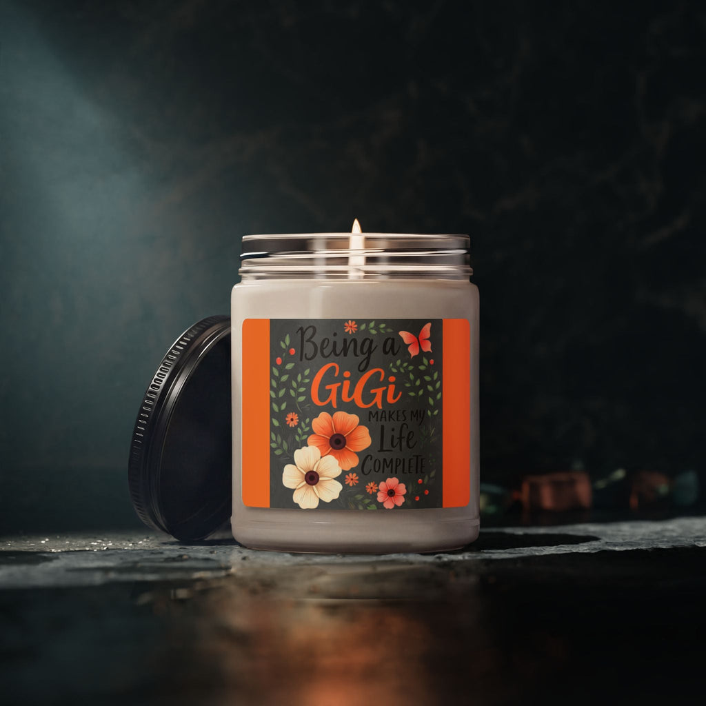 Scented Soy Candle, 9oz, Mom, Gigi, grandmother - Simply Glow Ohio