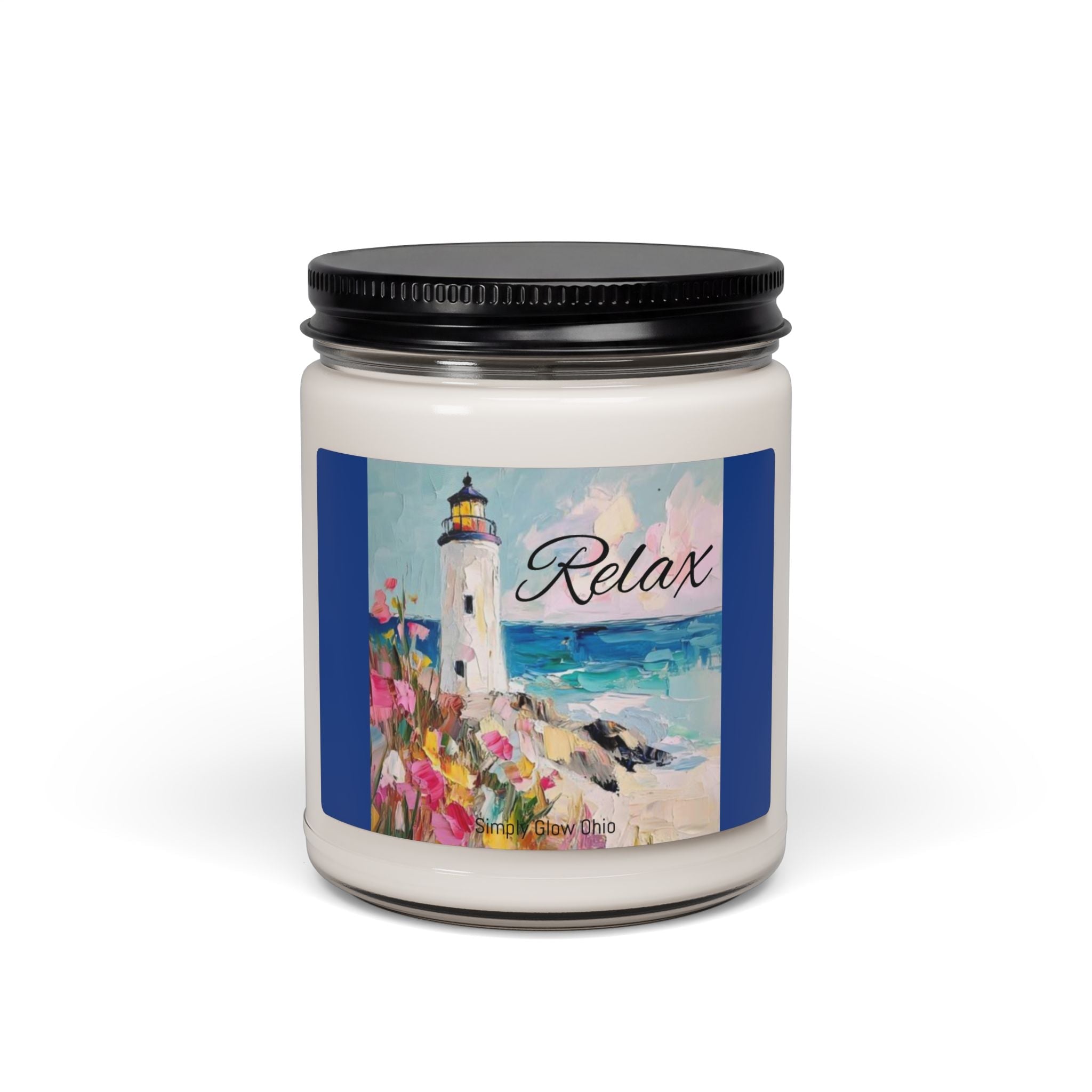Scented Soy Candle, 9oz - Simply Glow Ohio