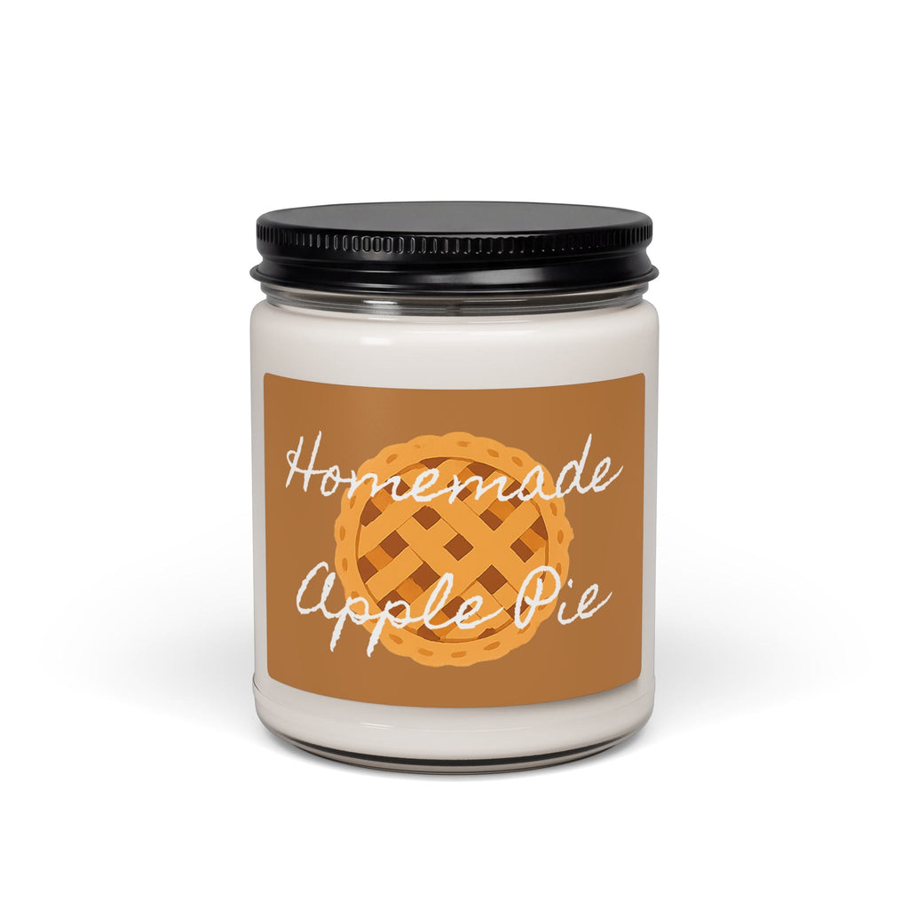Scented Soy Candle, 9oz, homemade apple pie scented candle and design - Simply Glow Ohio