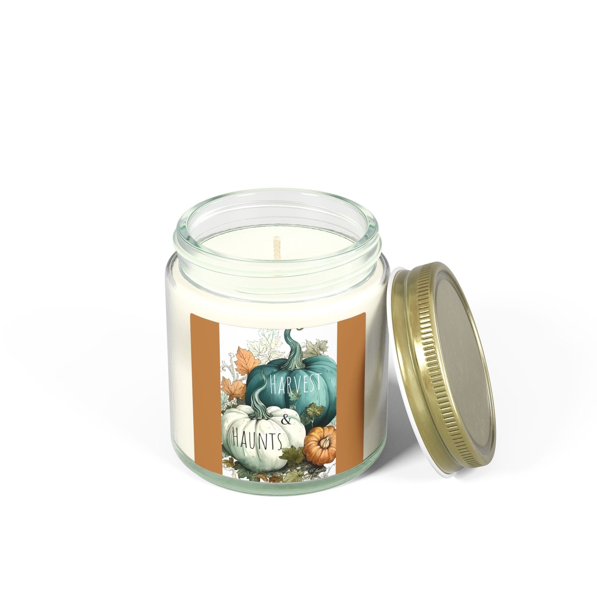 Scented Candles, Coconut Apricot Wax (4oz, 9oz) - Simply Glow Ohio