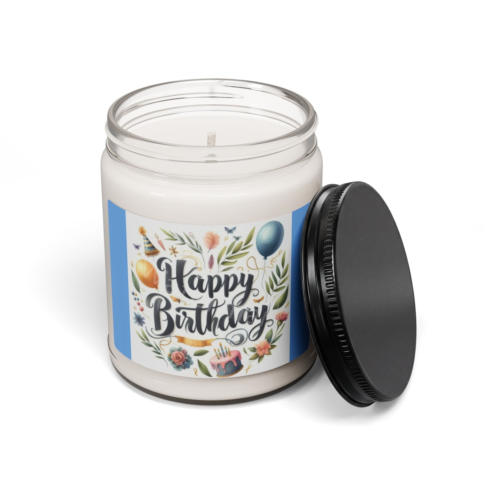 Scented Soy Candle, 9oz, Happy Birthday, gift - Simply Glow Ohio